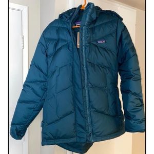 Patagonia Womens Down With It Jacket Piki Green XL